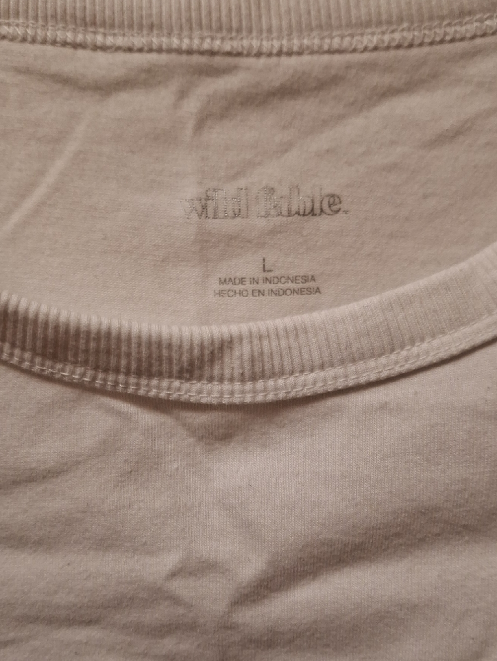 Wild Fable White Crewneck Tee - Size L